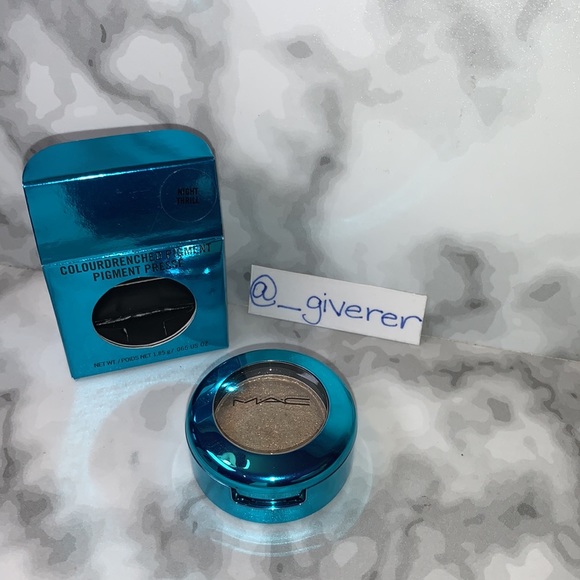 Night Thrill Colourdrenched Pigments Eyeshadow Collection MAC - Picture 6 of 14